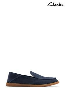 Clarks Blue Suede Clarkbay Step Shoes (B54043) | €126