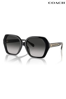 COACH Hc8404U Irregular Black Sunglasses (B54103) | kr2 550