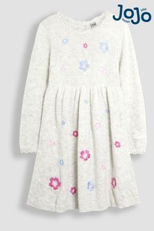 Dresses Grey Floral Jumper Dress Baby Next United Arab Emirates