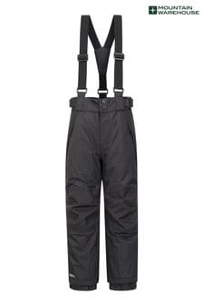 Mountain Warehouse Black Kids Falcon Extreme Ski Trousers (B54397) | 317 QAR