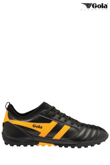 Gola Black Mens Ceptor Turf Microfibre Lace-Up Football Boots (B54501) | €78