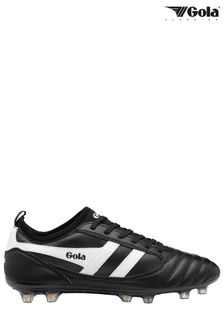 Gola Black/White Mens Ceptor MLD Pro Microfibre Lace-Up Football Boots (B54600) | $95