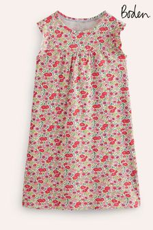 Розовый - Boden клубника ночная рубашка с короткими рукавами (B55241) | €42 - €50