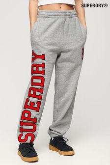 Prieten Pantaloni de sport cu logo Superdry college (B55316) | 401 LEI