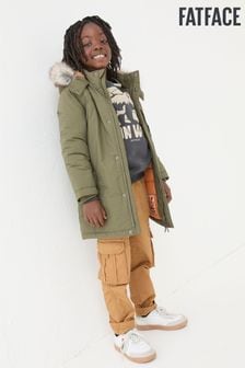 Boys Green Parka Coatsandjackets Next Bahrain