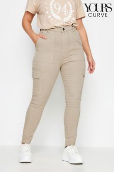 Yours Curve Natural Cargo AVA Jeans (B55634) | €45