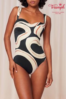 Triumph Summer Allure Padded Black Swimsuit (B55647) | $173