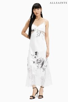 AllSaints White Evangelia Iona Dress (B55671) | €343