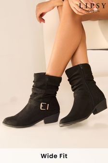 Flat casual ankle boots sale