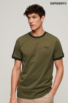 Superdry Green Essential Logo Retro T-Shirt (B56062) | SGD 45