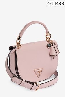 Бледно-розовый - Guess Gizele Cross-body Saddle Bag (B56083) | €144
