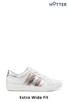 Biały i złoty kolor - Hotter Switch Lace-up Extra Wide Fit Shoes (B56174) | 560 zł