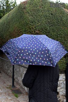 Totes Blue Eco Supermini Umbrella (B56284) | $39