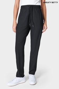 Sweaty Betty Black 25" Inseam Explorer Trousers (B56577) | SGD 190