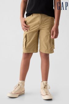 Bej - Pantaloni scurți stil militar Gap (5-13ani) (B57390) | 149 LEI