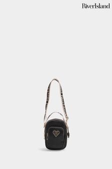 River Island Black Girls Disco Nylon Festival Bag (B57426) | $27