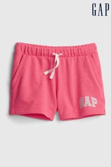 Розовый - Шорты с эластичным поясом и логотипом Gap (4-13 лет) (B57736) | €16