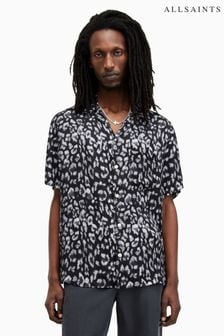AllSaints Black Leopaz  Shirt (B58049) | €126