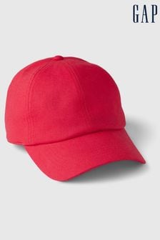 Pink - Gap Adults Linen Cotton Blend Baseball Hat (B58165) | kr370