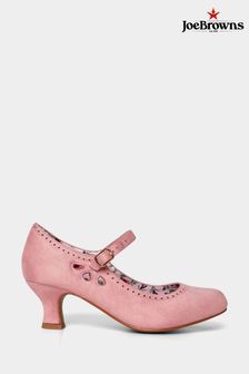 Joe Browns Pink Microsuede Mary Jane Shoes (B58413) | kr649