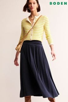 Boden Blue Rosaline Jersey Skirt (B58662) | CA$186