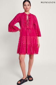 Monsoon Pink Sidney Metallic Kaftan (B58779) | 4,864 UAH