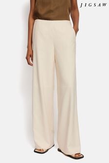 Jigsaw Hopsack Tux Trousers (B58826) | AED776