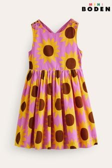 Boden Pink Cross-Back Dress (B59073) | ￥5,640 - ￥6,520