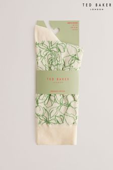 Ted Baker Sokktwl Cream Floral Pattern Socks (B59380) | $16