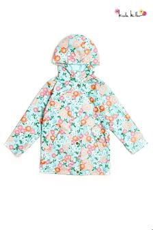 Nicole Miller Green Floral Print Raincoat (B59387) | 71 € - 85 €
