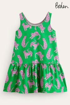 Boden Green Strappy Drop Waist Dress (B59399) | $29 - $32