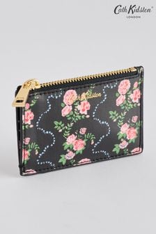 Cath Kidston Navy Rose Zip Up Card Holder (B59613) | SGD 31