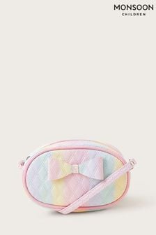 Monsoon Pink Rainbow Quilted Bag (B59900) | €18
