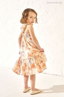 Angel & Rocket Orange April Pastel Tie Dye Dress (B59962) | OMR16 - OMR18