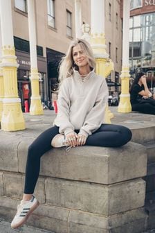 Gym + Coffee Womens Snap Collar Sierra Sweat Top (B60131) | NT$3,030