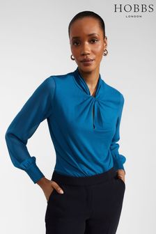 Hobbs Blue Ashley Top (B60413) | €69