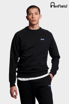 黑色 - Penfield男士寬鬆剪裁Original標誌運動衫 (B60415) | NT$3,500
