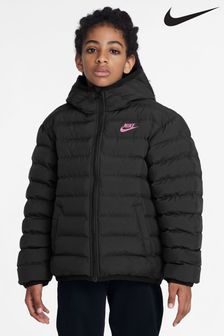 Nike Black/Pink Synthetic Fill Hooded Jacket (B60455) | €109