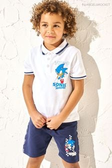 Angel & Rocket White Sonic Sporty Polo Shirt (B60517) | €23 - €27
