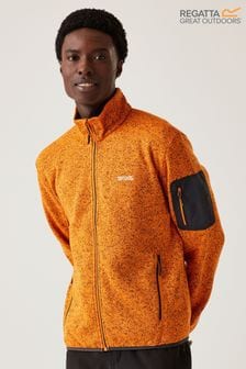 Regatta Orange Newhill Full Zip Fleece (B60592) | €58