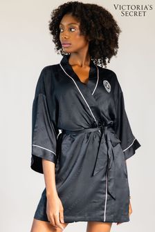 Black silk nightgown victoria's secret deals