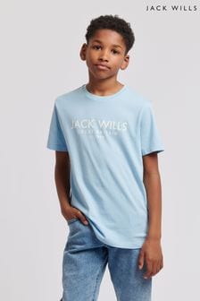 أزرق - Jack Wills Boys Regular Fit Carnaby T-shirt (B60815) | 128 ر.س - 153 ر.س