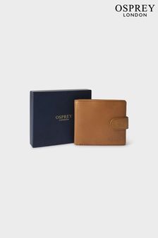 Коричневый - кожаный кошелек для монет Osprey London The Santa Fe (B60957) | €65