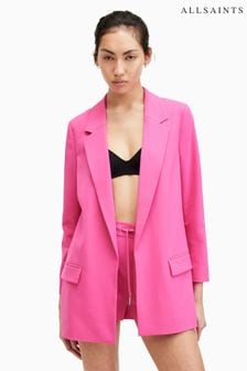 AllSaints Pink Aleida Tri Blazer (B60982) | OMR77