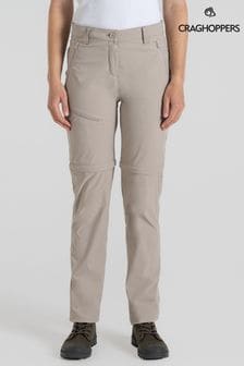 Craghoppers NosiLife PRO III Convertible Cream Trousers (B61008) | €121