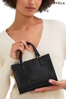 Women s Carvela Black Tote Workwear Accessories Next Romania