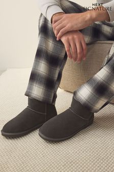 Mens Grey Slippers Mens Grey Luxury Slippers Mule Next Luxembourg