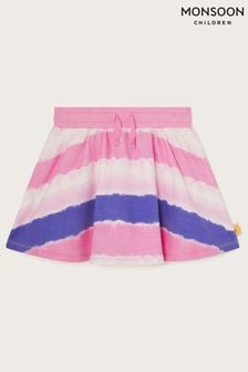 Monsoon Pink Sadie Stripe Tie Dye Skort (B61942) | $25 - $32