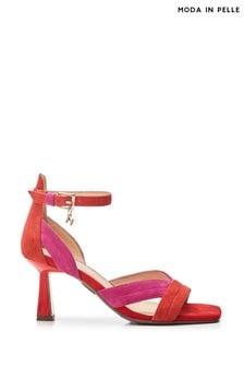 Moda in Pelle Livelia Kremi Heel Sandals (B62011) | 440 QAR