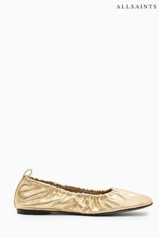 حذاء باليرينا ذهبي Alia من Allsaints (B63301) | 103 ر.ع